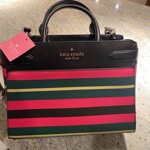Kate Spade Wrapping Paper Medium Satchel